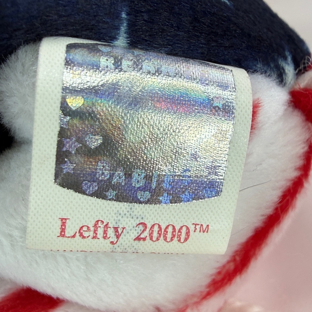 ❤️🇺🇸BEANIE BABY PATRIOTIC BUNDLE - SPANGLE / RIGHTY / LEFTY - Picture 13 of 16